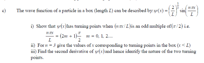 Pchem Teaching Lab Maths